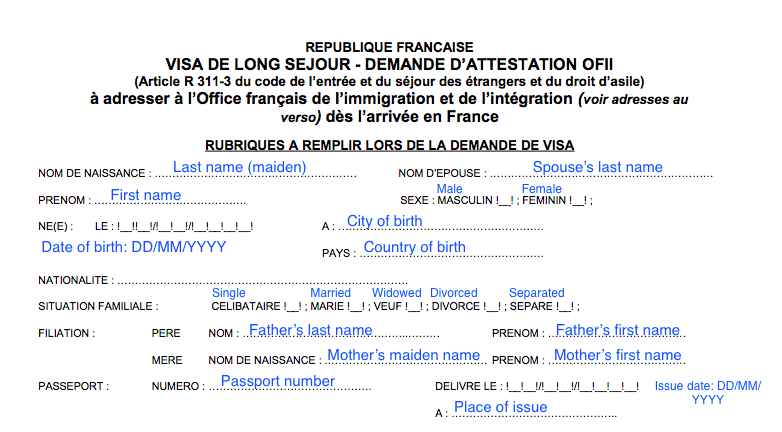 comment envoyer un mail à ofii