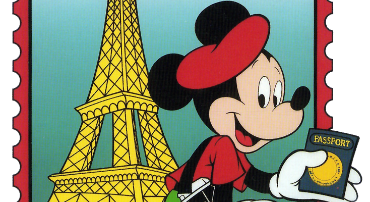 To my husband, Mickey Mouse is French