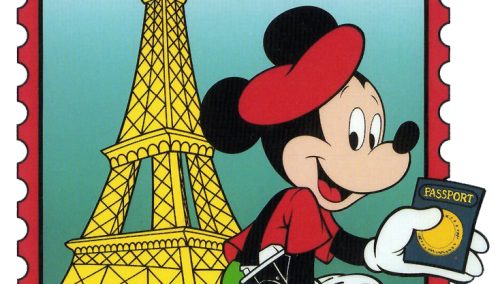 To my husband, Mickey Mouse is French